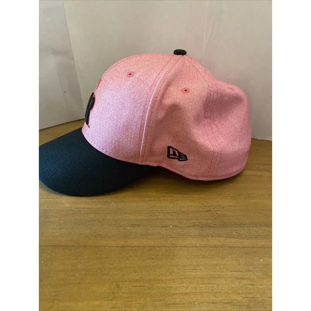 Pink and Black CR Logo Baseball Cap